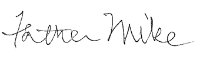 father mike signature
